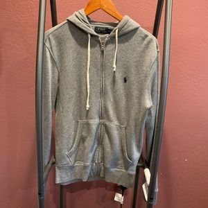 Ralph Lauren polo full zip hoodie sweater